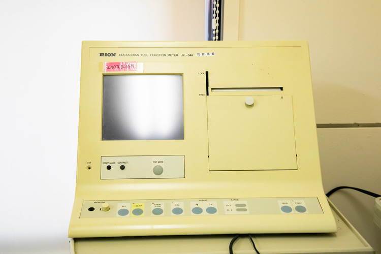 耳管機能検査装置